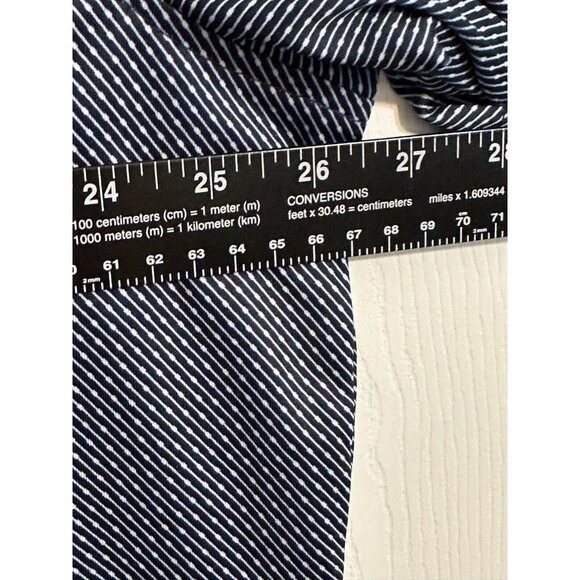 Walter Hagen 11 Majors Men's Golf Polo Shirt SZ XXL Navy Blue Small White Stripe - Picture 5 of 10